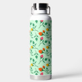 Florence met gekleurde rozen bloemen waterfles (Achterkant)