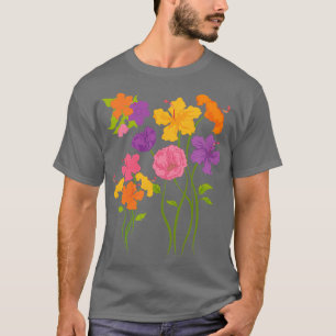 Florence Natuur Bloembloesems Wildbloemen Botanica T-shirt