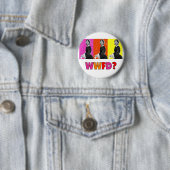 Florence Nightengale Gifts "WWFD?" Ronde Button 5,7 Cm (In situ)