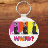Florence Nightengale Gifts "WWFD?" Sleutelhanger (Voorkant)