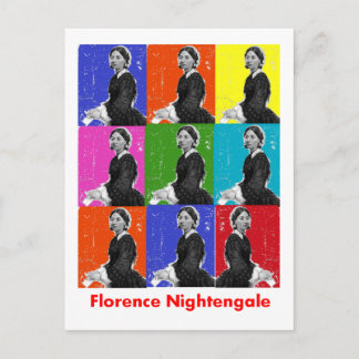 florence nightengale POPART-Shirts & Gifts Briefkaart