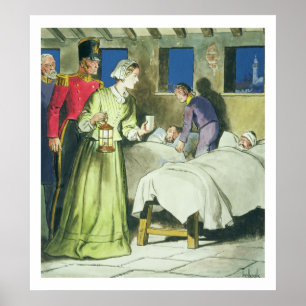 Florence Nightingale (1820-1910) van 'Peeps tot Poster