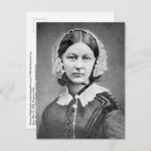Florence Nightingale Briefkaart (Voorkant / Achterkant)