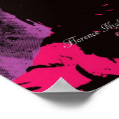 Florence Nightingale met Pop Art Poster (Hoek)