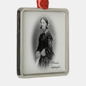 Florence Nightingale-Nursing Afstuderen+personalis Metalen Ornament (Rechts)