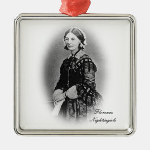 Florence Nightingale-Nursing Afstuderen+personalis Metalen Ornament