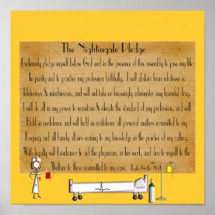Florence Nightingale Pledge Poster