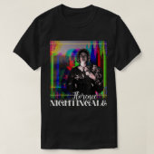 Florence Nightingale Portrait Retro Groovy Glitchy T-shirt (Design voorkant)