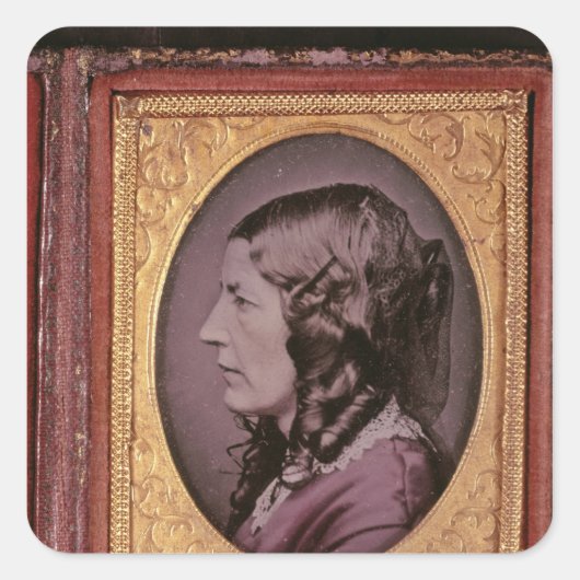 Florence Nightingale Vierkante Sticker (Voorkant)