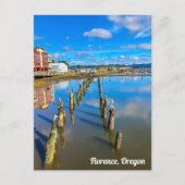 Florence Oregon Reflective Waters Briefkaart (Voorkant)