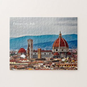Florence, oud stadslandschap Italië skyline Legpuzzel