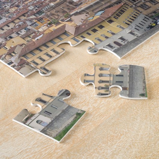 Florence panoramisch uitzicht puzzel legpuzzel (Zijkant)