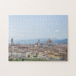 Florence panoramisch uitzicht puzzel legpuzzel