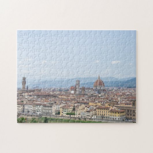 Florence panoramisch uitzicht puzzel legpuzzel (Horizontaal)