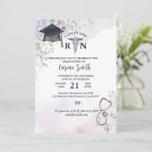 Florence Party Botanical Afstuderen van de verplee Kaart (Staand voorkant)