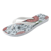 Florence patroon 3 teenslippers (Schuin)