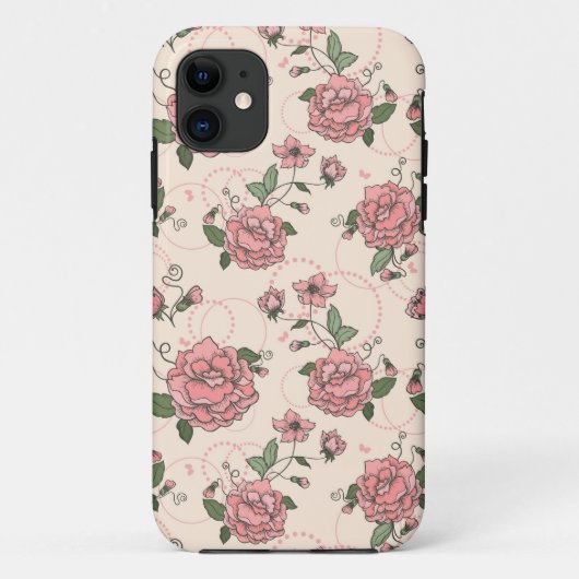 Florence patroon 5 Case-Mate iPhone case (Achterkant)