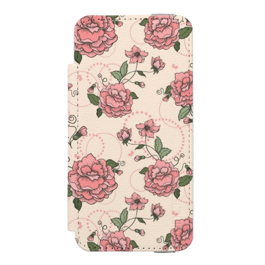 Florence patroon 5 incipio iPhone portemonnee hoesje (Voorkant Agenda)