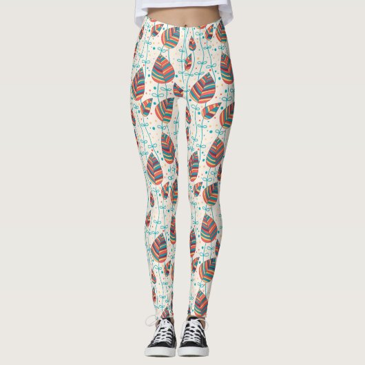 Florence patroon 5 leggings (Voorkant)