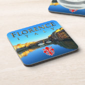 Florence - Ponte Vecchio Drankjes Onderzetter (Linkerzijde)