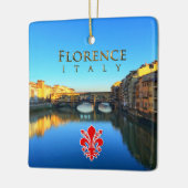 Florence - Ponte Vecchio Keramisch Ornament (Links)