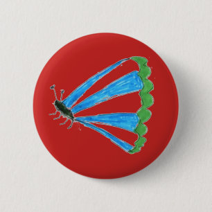 Florence Round Badge Ronde Button 5,7 Cm