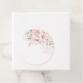 Florence roze Mimosa bar blanco sap labels (In situ)