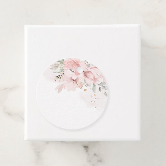 Florence roze Mimosa bar blanco sap labels (In situ)