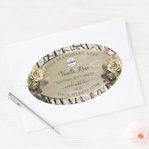 Florence Rozen Boom Bark Grain Labels Logo