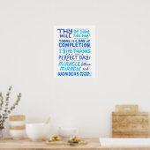 Florence Scovel Shinn Affirmation Mirakel Poster (Keuken)