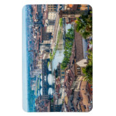 Florence stadsgezicht - Ponte Vecchio over rivier Magneet (Verticaal)
