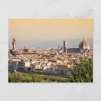 Florence sunset briefkaart