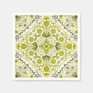 Florence-tegel in groen servet