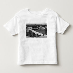 Florence, Uitzicht van de stad Oregon en brug van  Kinder Shirts