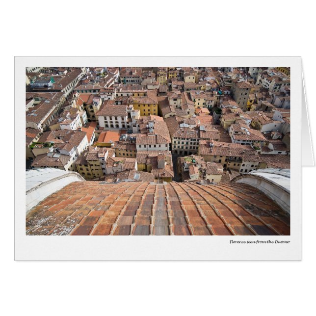 Florence vu du Duomo (Devant horizontal)