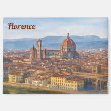 Florence Watercolor Silhouet