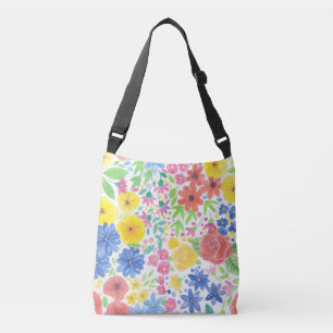 Florence-waterverf Crossbody Tas