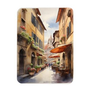 Florence waterverf kunst magneet