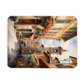 Florence waterverf kunst magneet (Horizontaal)