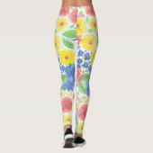 Florence-waterverf Leggings (Achterkant)