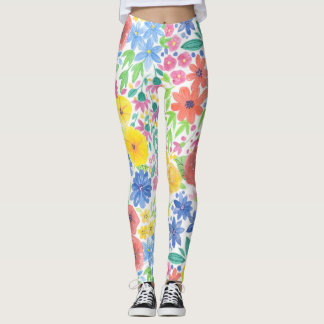 Florence-waterverf Leggings