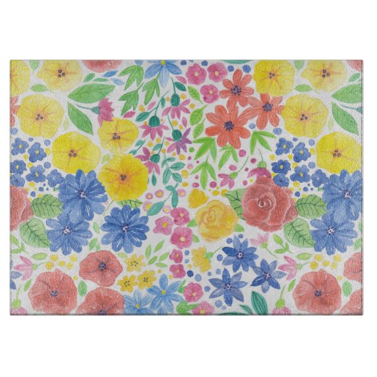 Florence-waterverf Snijplank (Voorkant)