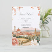 Florence Wedding Invitation (Debout devant)