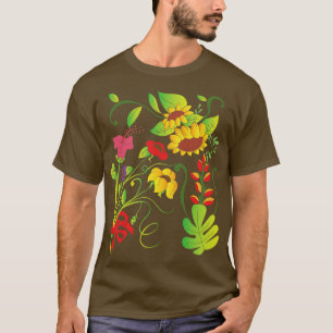 Florence Wildbloem Botany Planten Bloem B T-shirt