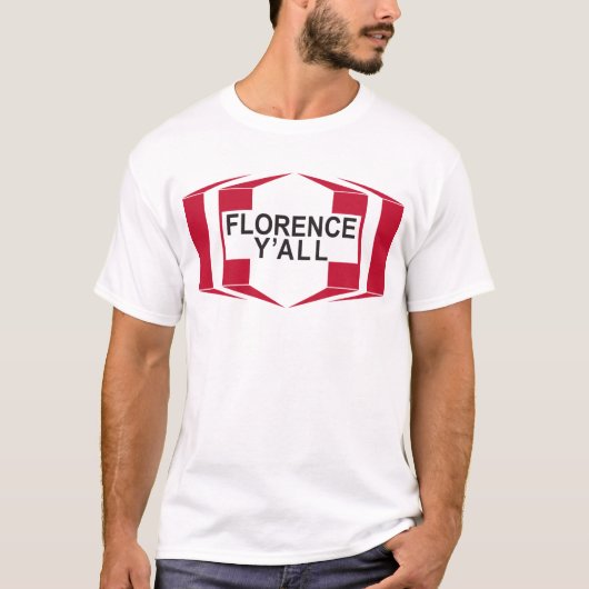 Florence Y'all Design T-shirt (Voorkant)