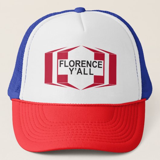 Florence Y'all Trucker Hat Pet (Voorkant)
