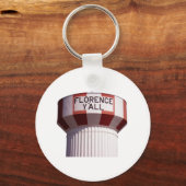 Florence Y'all Water Tower Sleutelhanger (Voorkant)