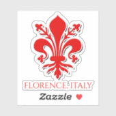 Florence's Fleur-de-Lys Sticker (Vel)