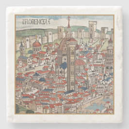 Florencia Colore Marble Drink Onderzetter