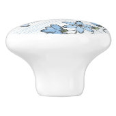 Florentieel patroon 2 3 keramische knop (Zijkant)